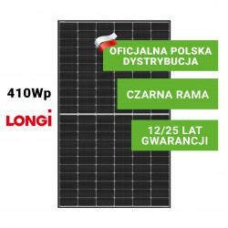 Panel Fotowoltaiczny LONGI 410W Half Cut (czarna rama)