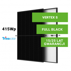 Panel Fotowoltaiczny TRINA 415W Vertex S (full black) TSM-415DE09R.05